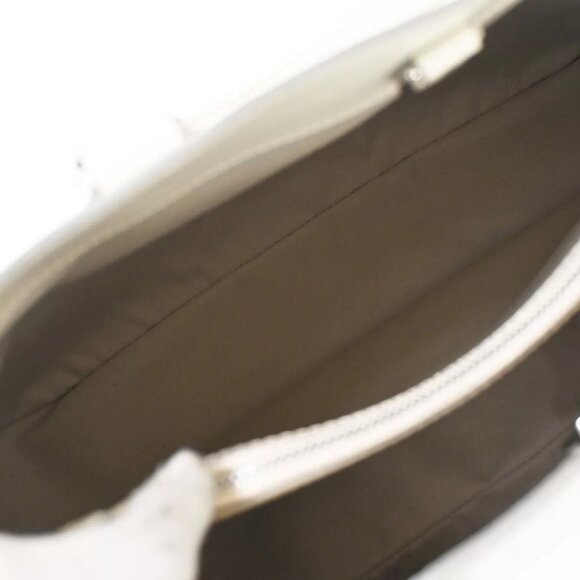 LOUIS VUITTON LV Logo Passy PM Hand Bag Epi Leather Ivoire - Picture 16 of 16